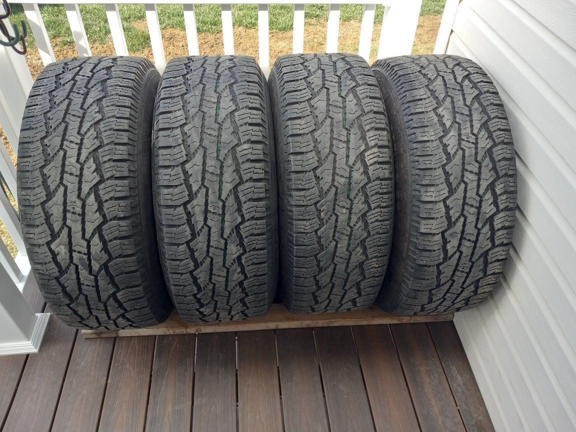 Truck tires on Ford rims