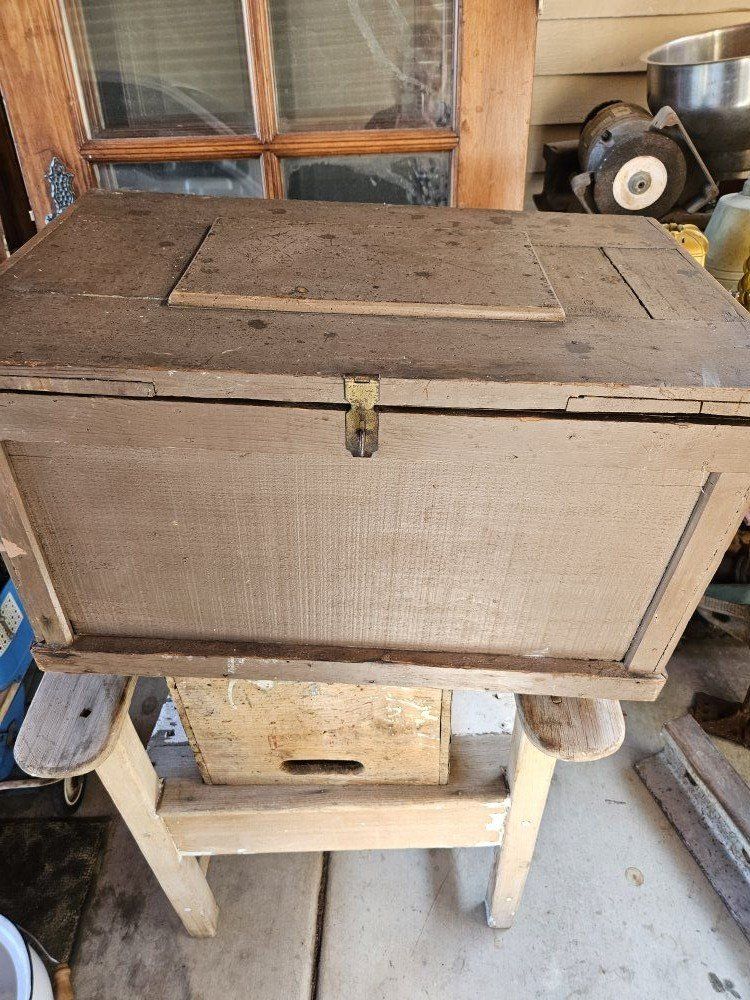 Antique Toolbox & Tools