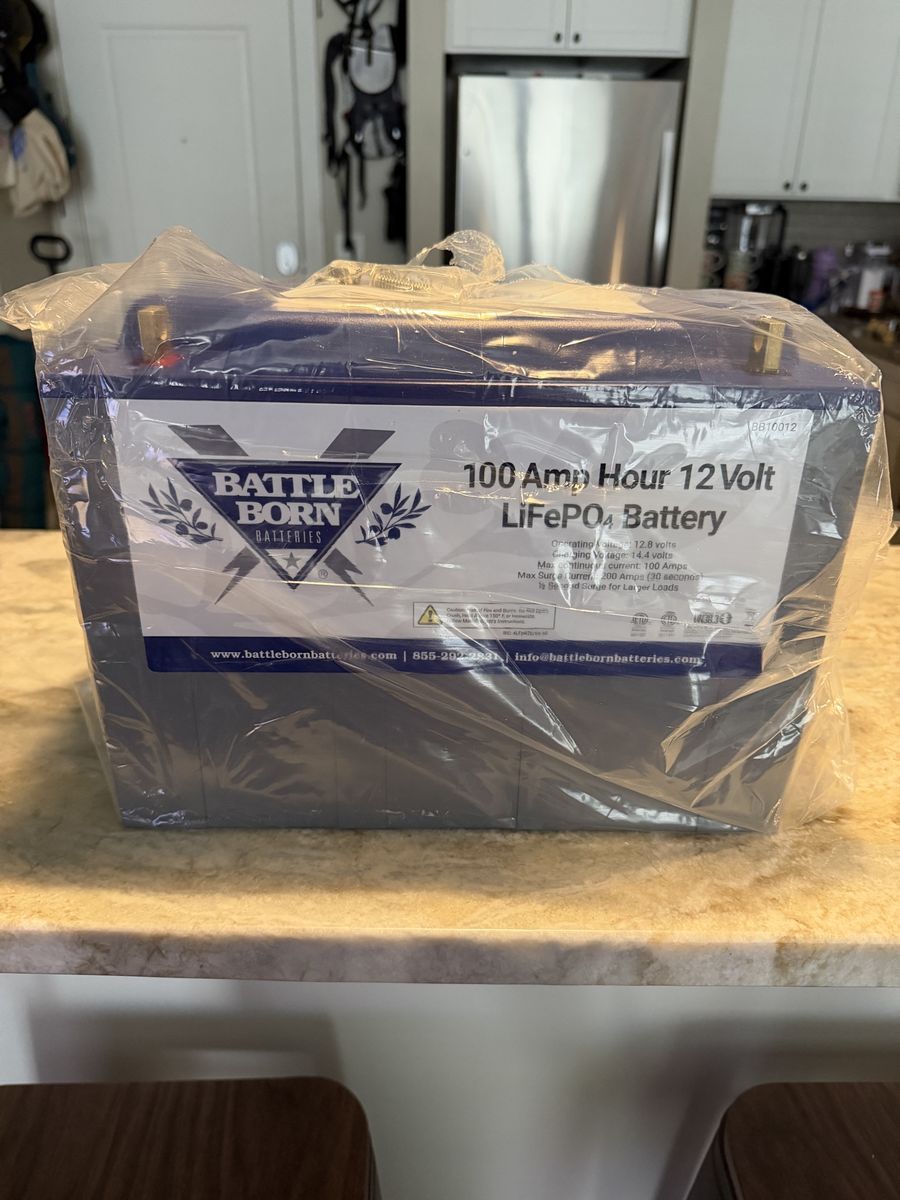 Battle Born Batteries 100 Amp Hour 12 Volt LiFePO4 Battery