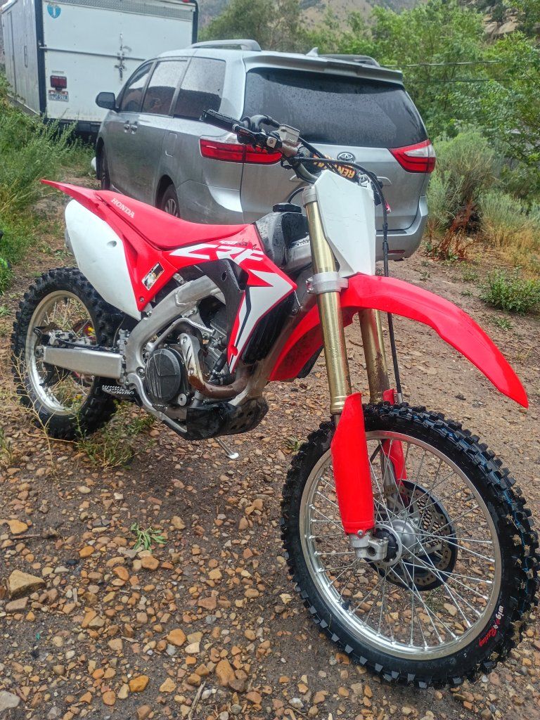 2017 Honda CRF450RX Dirt Bike Used Good Condition Off-Road Motorcycle