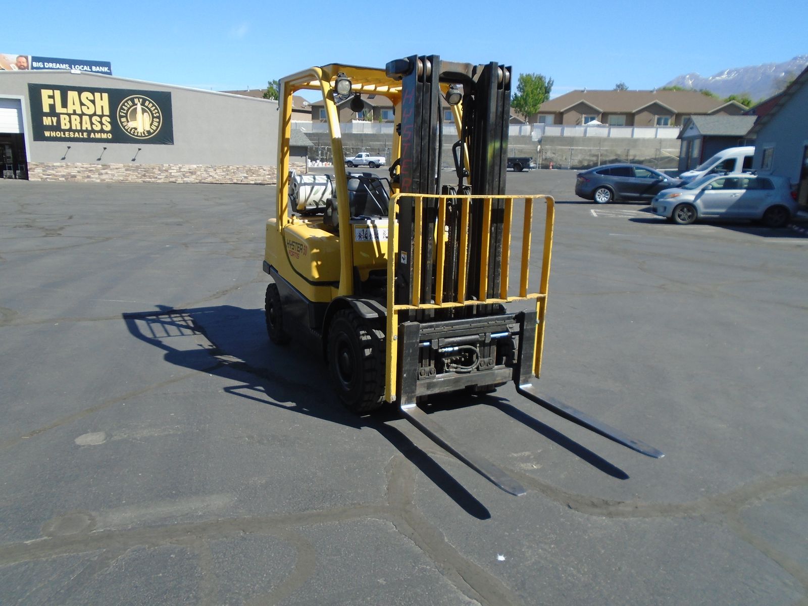 5000# HYSTER MODEL H50FT FORKLIFT