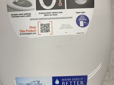 Electronic Bidet Toilet Seat White Elongated Heated Seat Slow-Close