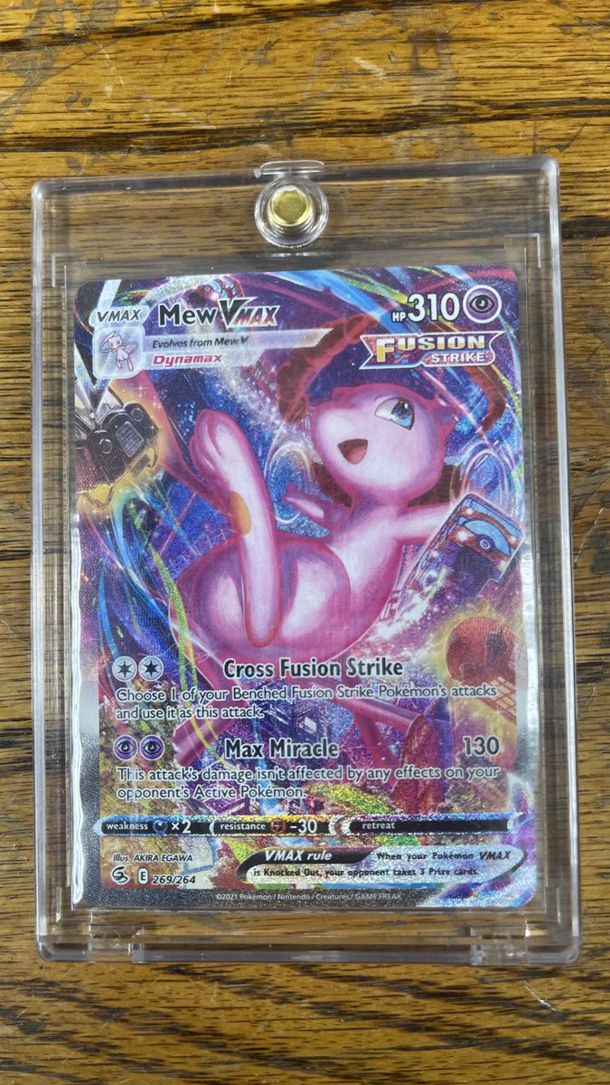 Mew VMAX #269 Pokemon Fusion