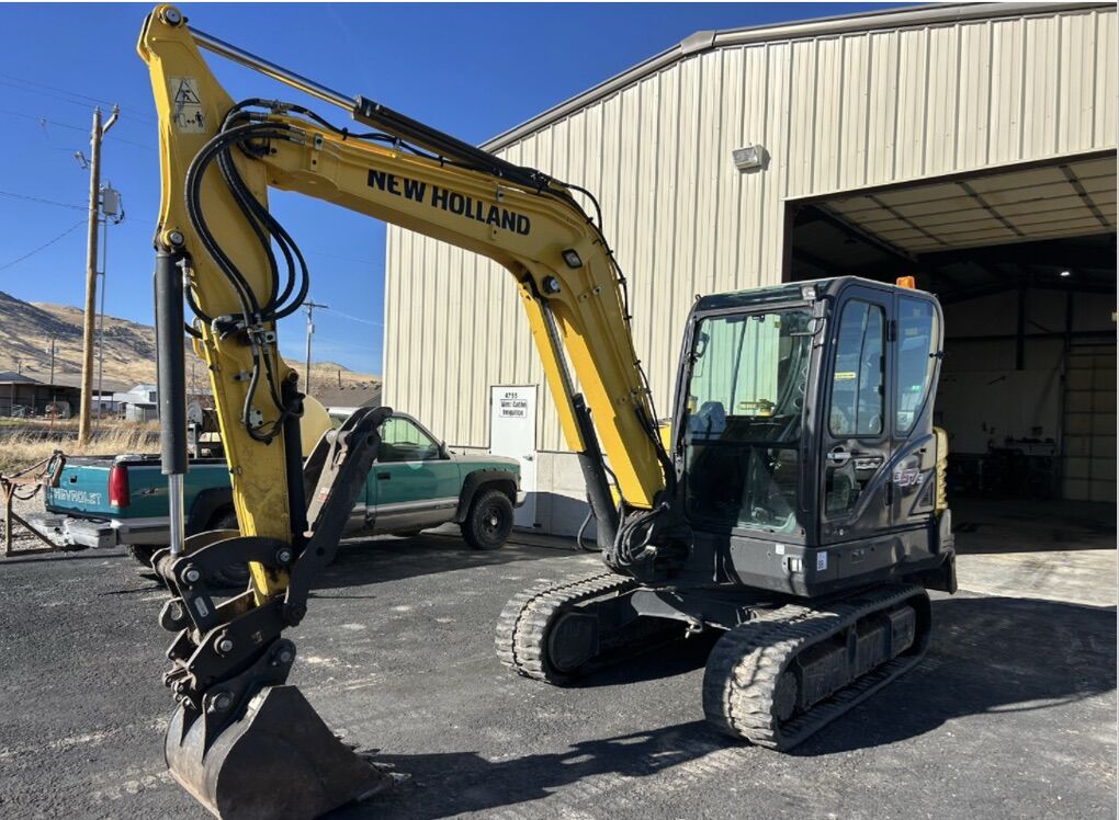 New Holland excavator