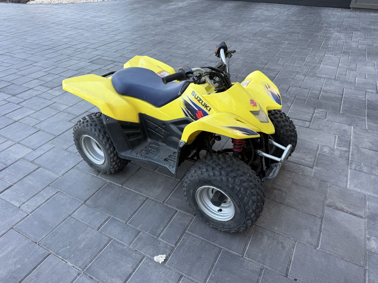 Suzuki QuadSport ATV - Yellow, Excellent Condition