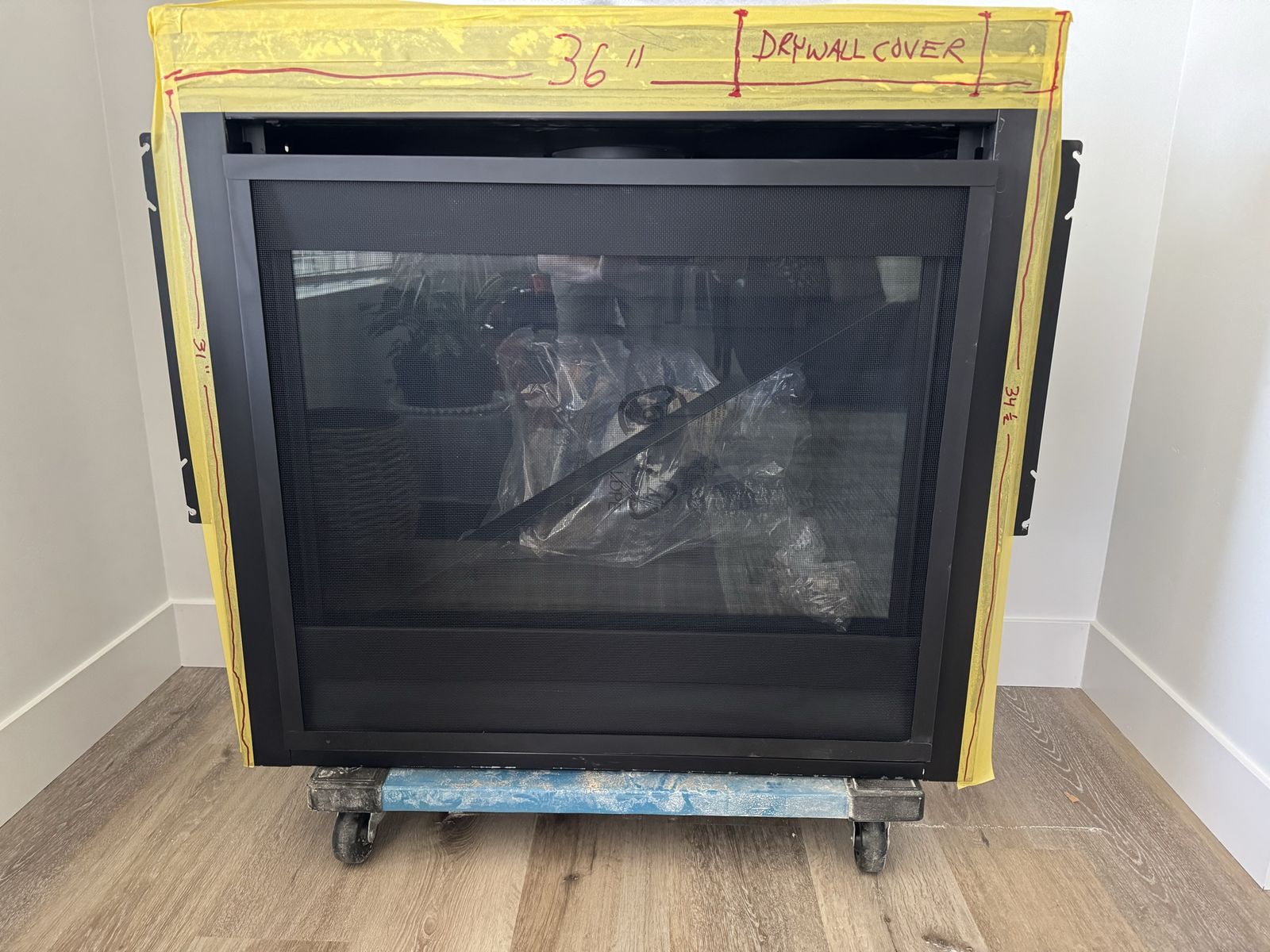 New Gas Fireplace