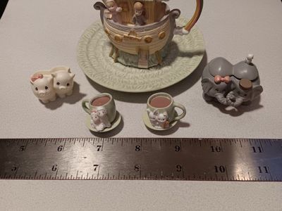 Precious Moments Noah's Ark tea set