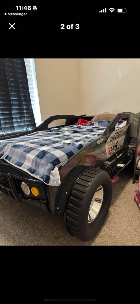 Kids Jeep Bed