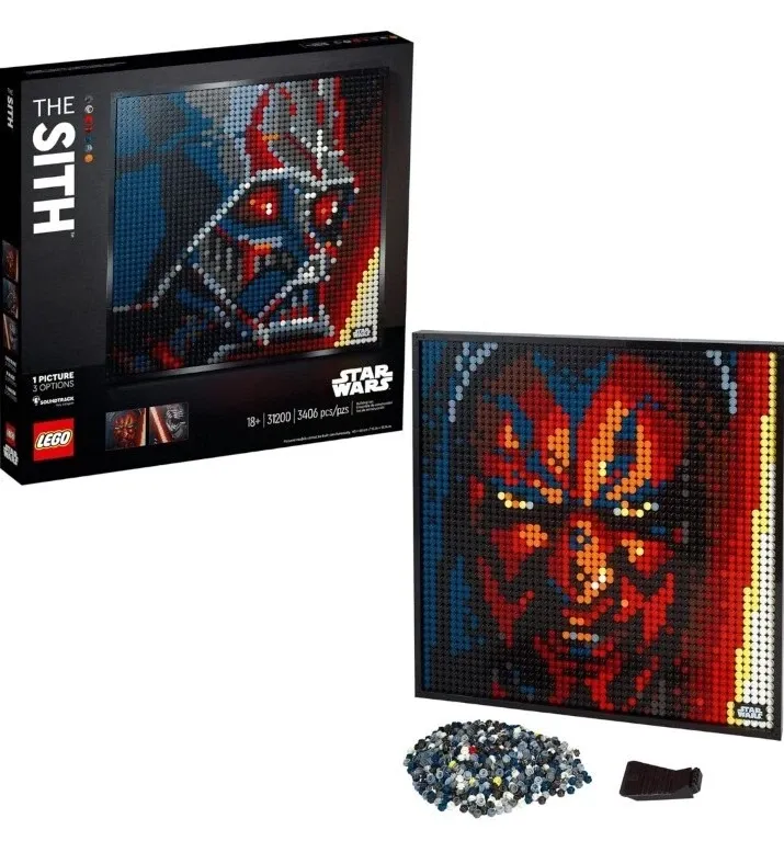 LEGO STAR WARS THE SITH ART (31200) (3 Sets) Brand New Retired 3406 Pieces