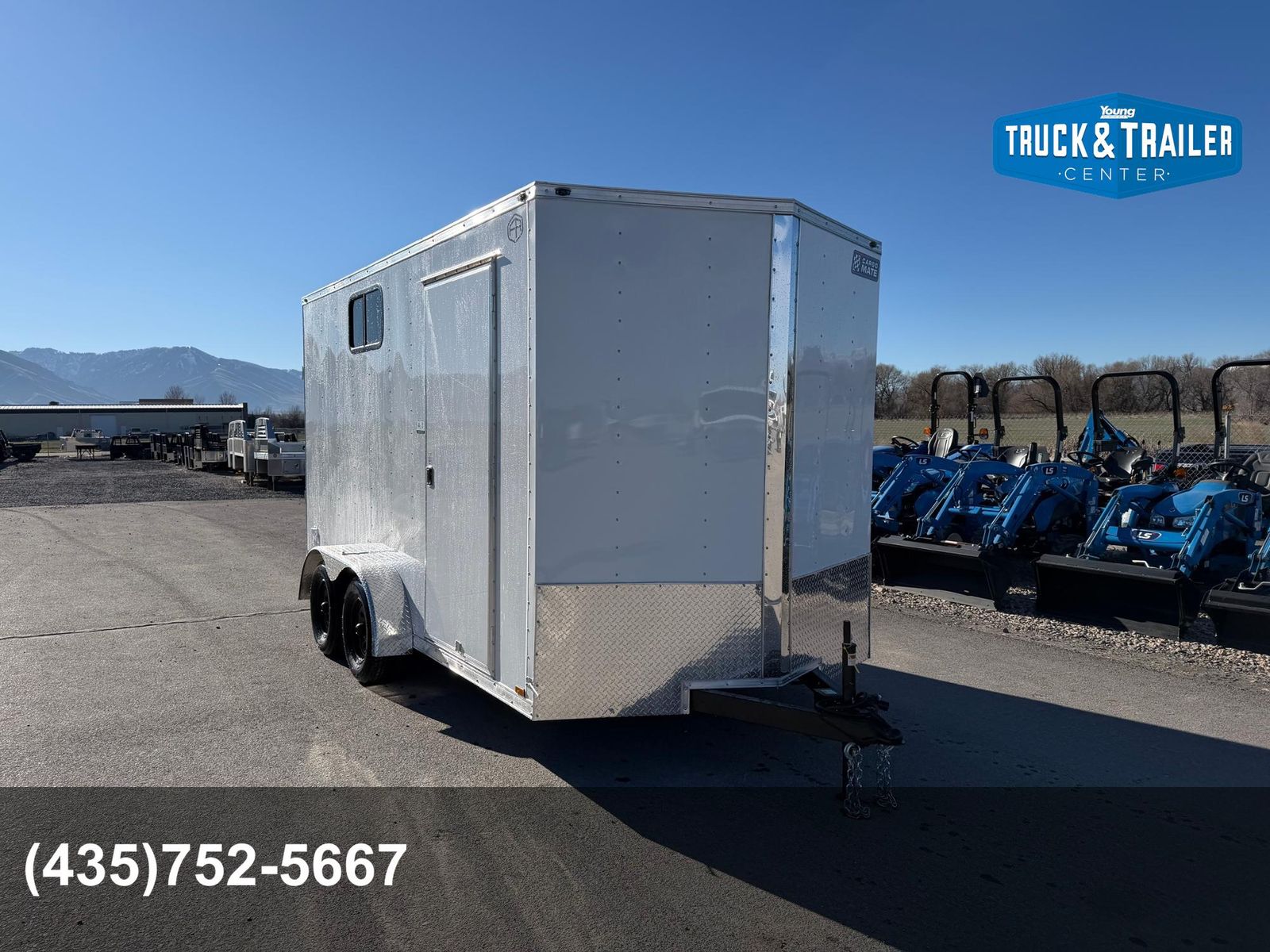 2026 Cargo Mate 7X14 with Rear Ramp