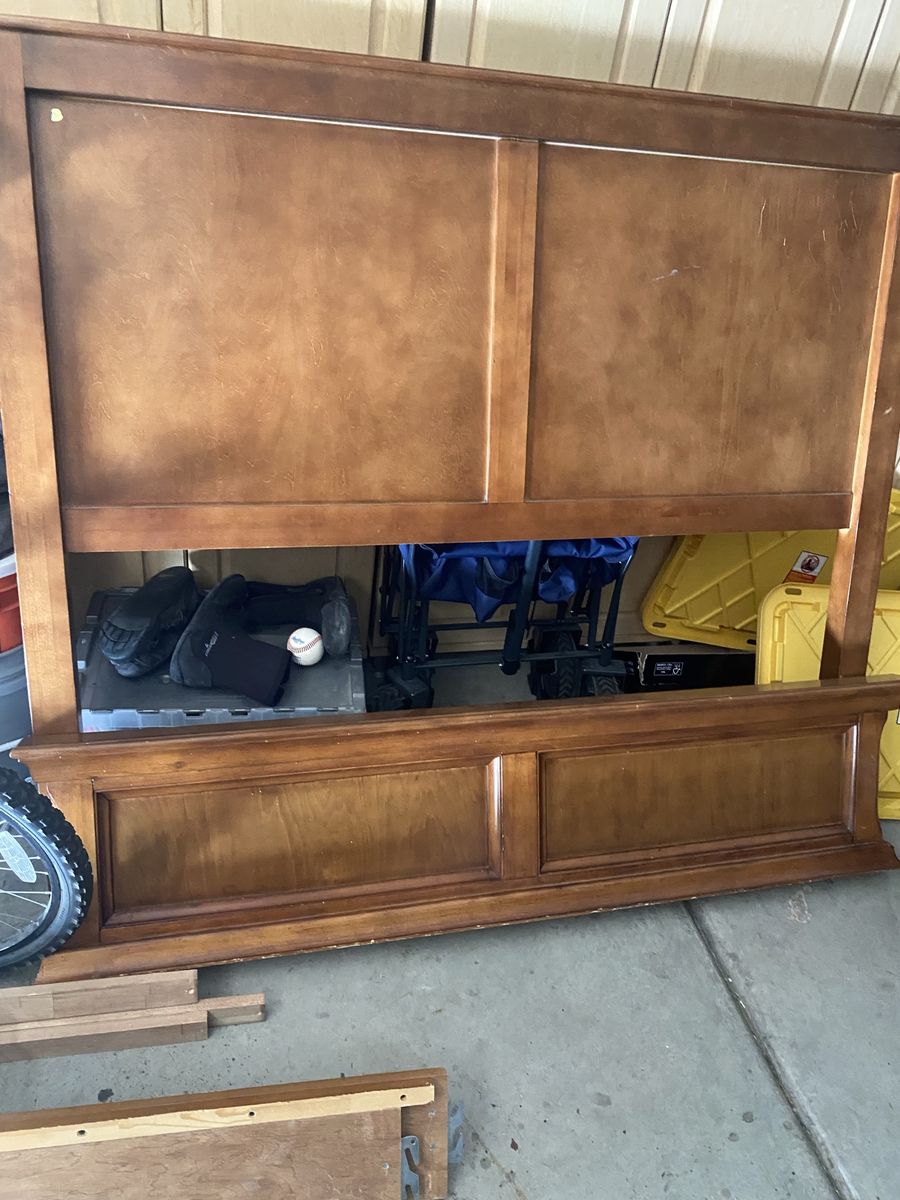 Queen bed frame