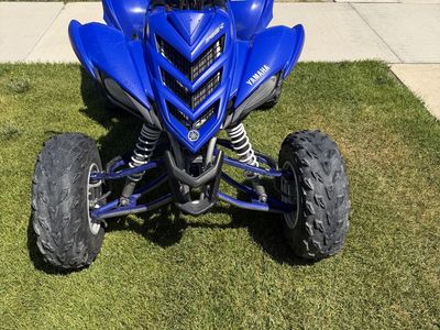 2006 Yamaha Raptor 700R Sport ATV - Blue - Includes Sand Paddle Tires
