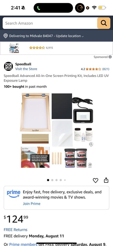 Speedball Screen Printing Kit