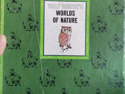 Vintage Walt Disney's Wonderful Worlds of Nature Book