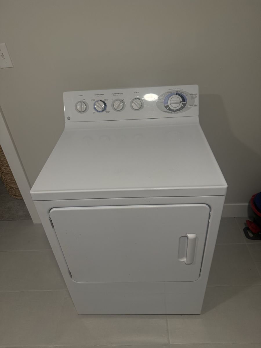 GE electric dryer