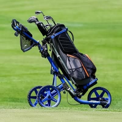 Clic Gear 4.0 Push Cart - Blue