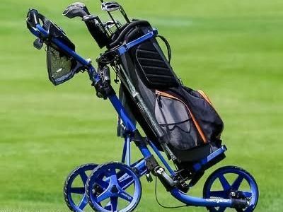 Clic Gear 4.0 Push Cart - Blue