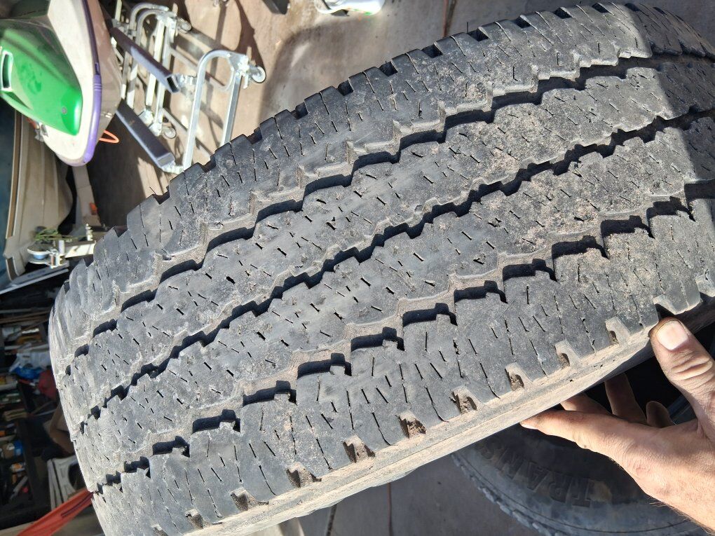 firestone transforce AT lt 275 70 r18. 6mm tread