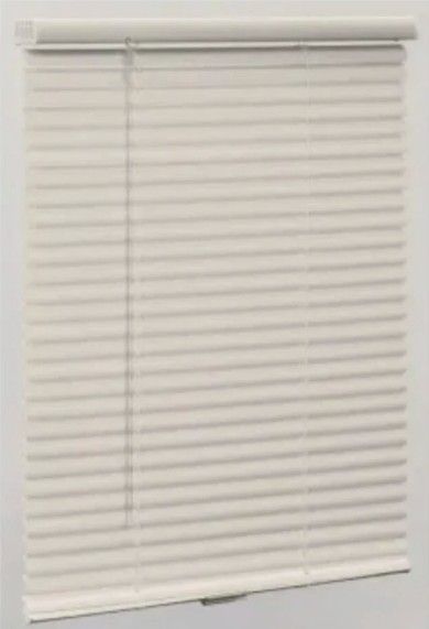 Champion® TruTouch® 48x48" Cordless 1" Aluminum Mini Blind Alabaster
