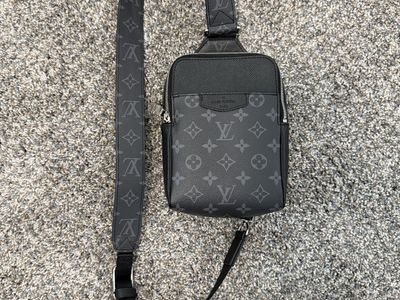 LOUIS VUITTON Monogram Eclipse Canvas Taigarama Outdoor Slingbag