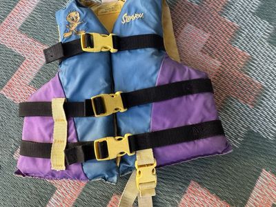 Classic! Looney Toons Tweety Sterns Child Life Vest Jacket