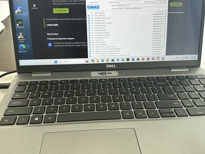Dell Laptop i7 Core 12th Gen 24 GB RAM 1 TB SSD NVIDIA RTX