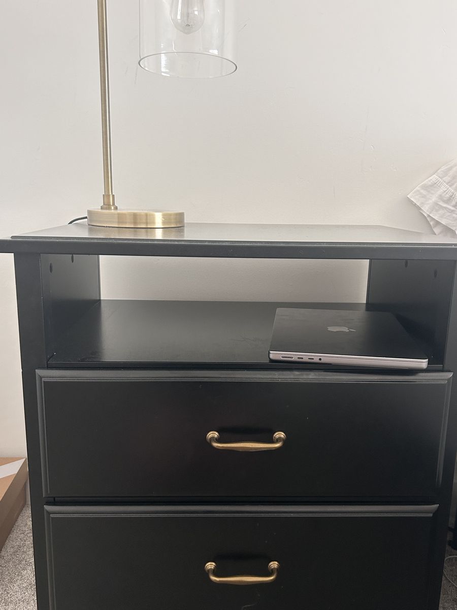 Set of Sturdy IKEA Nightstands