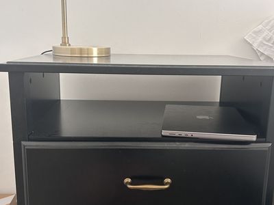 Set of Sturdy IKEA Nightstands