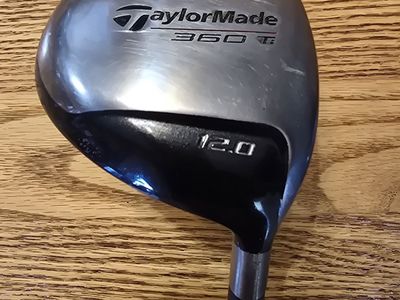 TaylorMade 360 Ti Driver 12 Deg Graphite Ultralite