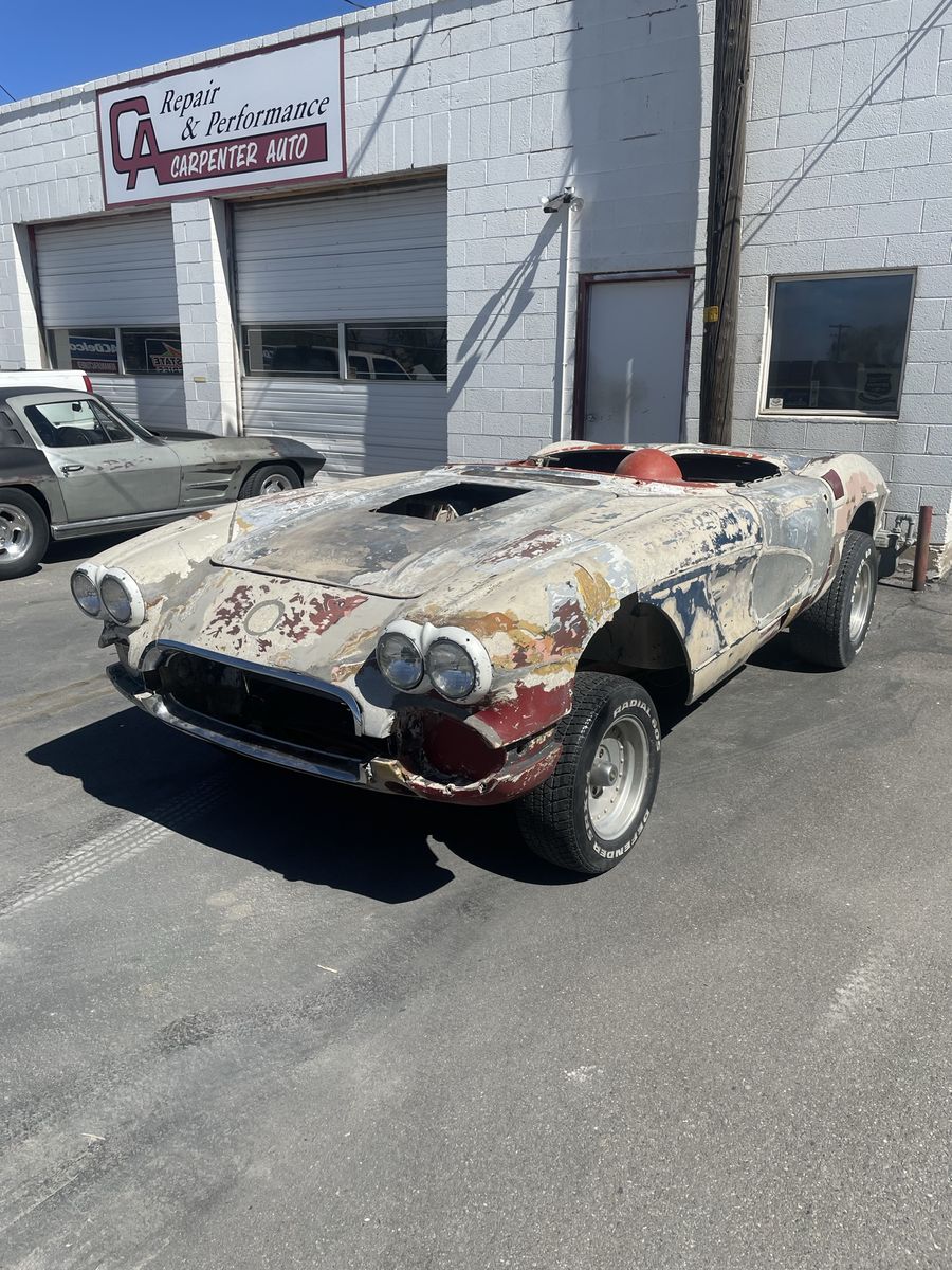 1961 Corvette Drag Race, Restomod, Gasser Project