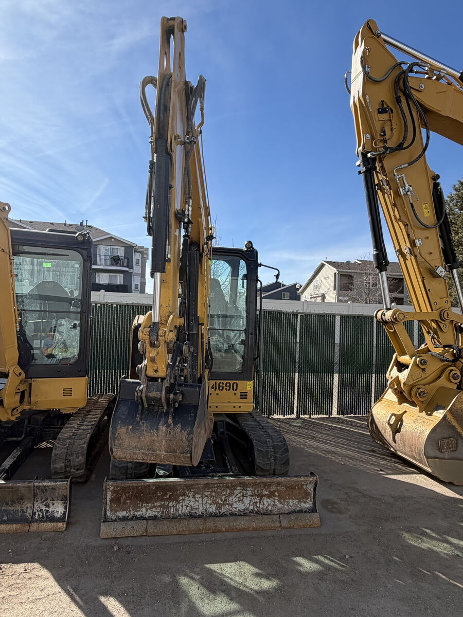 Cat 303.5 Mini Excavator Rental – 3.5 Ton / 35 Class Excavator - Half day available