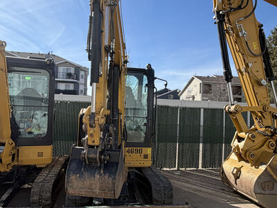 Cat 303.5 Mini Excavator Rental – 3.5 Ton / 35 Class Excavator - Half day available