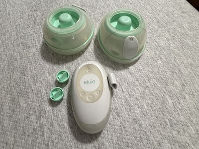 Elvie Stride Electric Breast Pump with Accessories