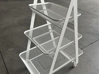 White Metal Storage