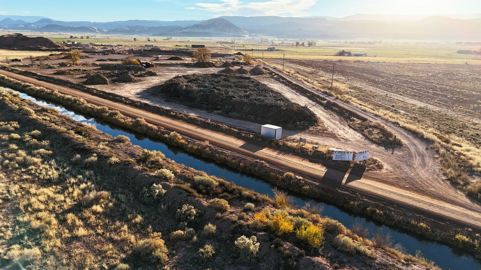 6-acre compost, green-recycling, and soil-amendment business in Sevier County, Utah, with yard, power, and inventory in place.