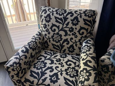 Floral Arm Chair