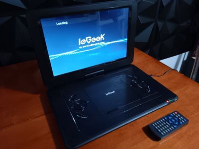 ieGeek 12.5" Portable DVD Player HD Swivel Screen