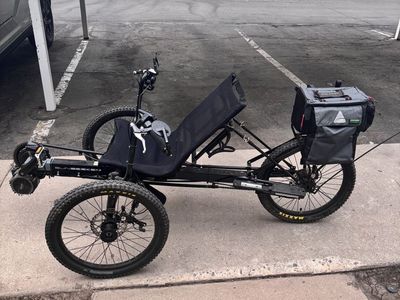 Brand new electric recumbent trike
