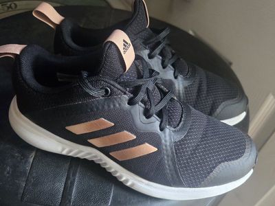 Adidas Black & Rose Gold Sneakers - Women's Size 5