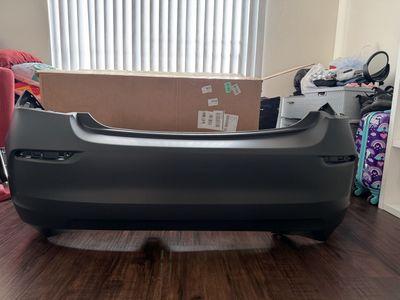 Unpainted Rear Bumper Cover Chevrolet Sonic 2020 (Sedan)