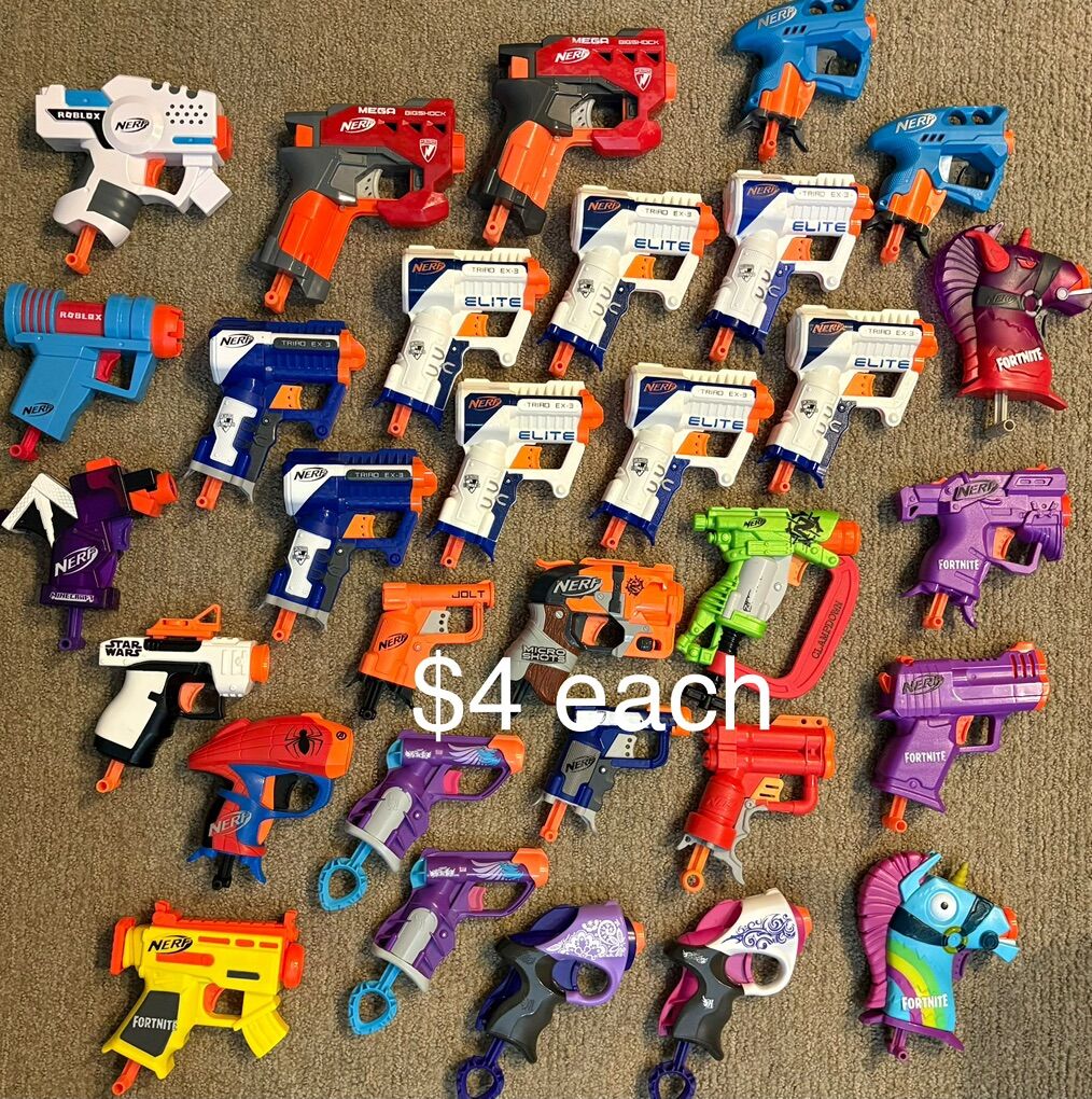 Nerf Guns, Starting At $4 Each
