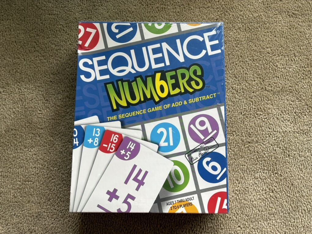 NEW Sequence: Numbers Game