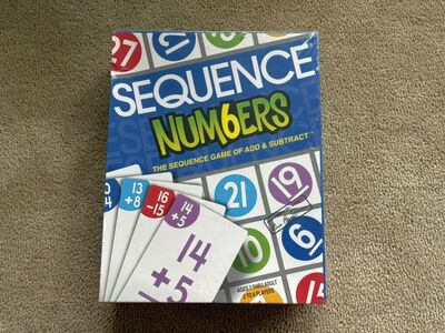 NEW Sequence: Numbers Game