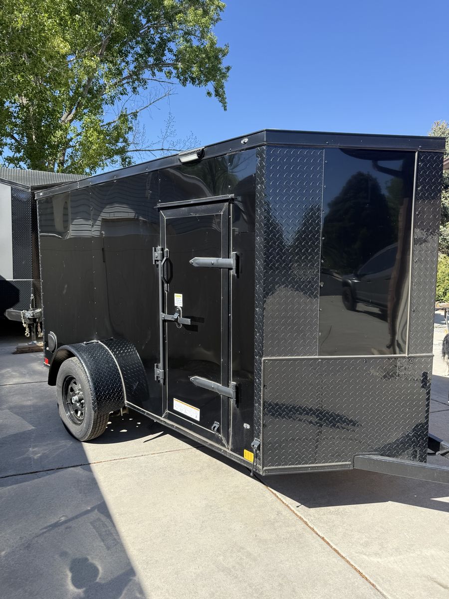 New 5 x 10 Enclosed Trailer