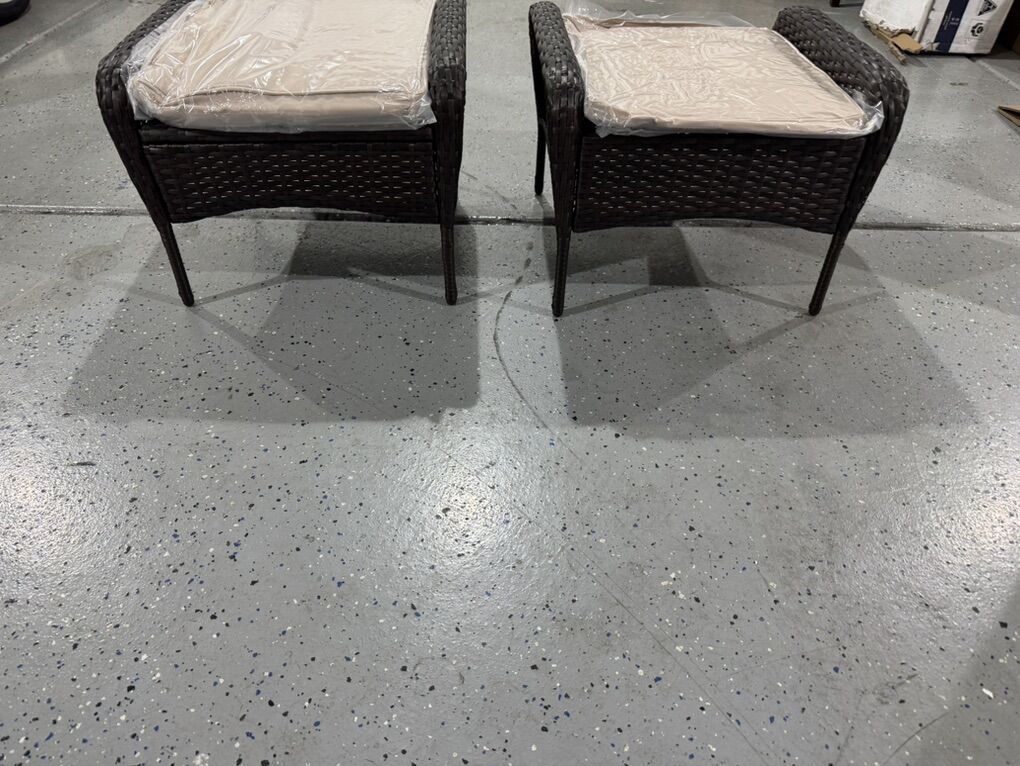 Patio Ottomans (2)