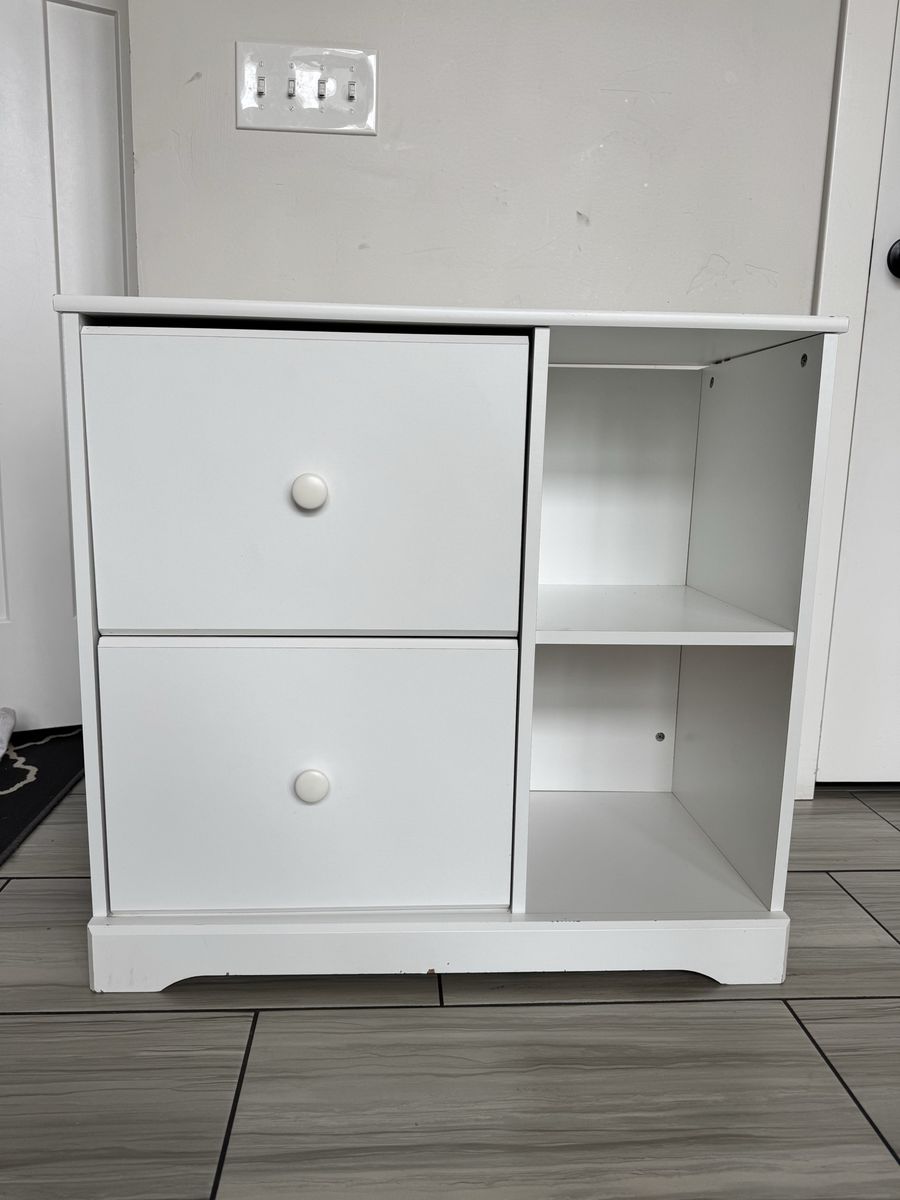 2 drawer bookshelf/drawer