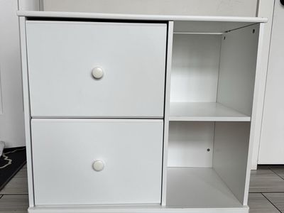 2 drawer bookshelf/drawer