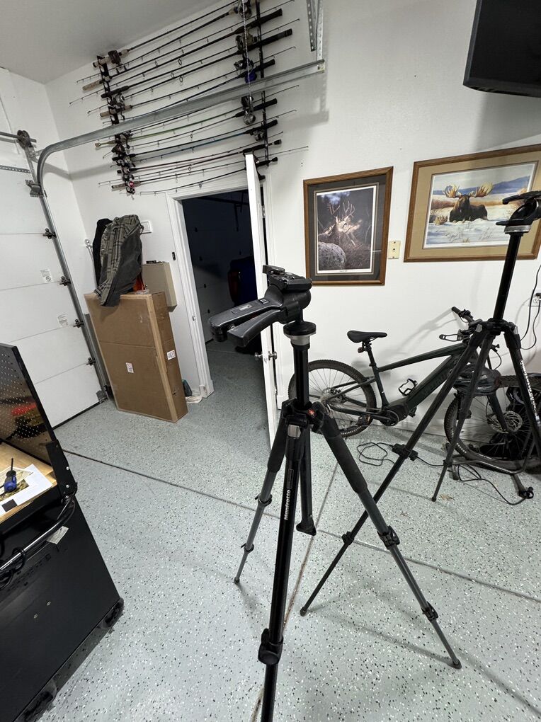 Manfrotto Tripod W/Pistol Grip Panhead