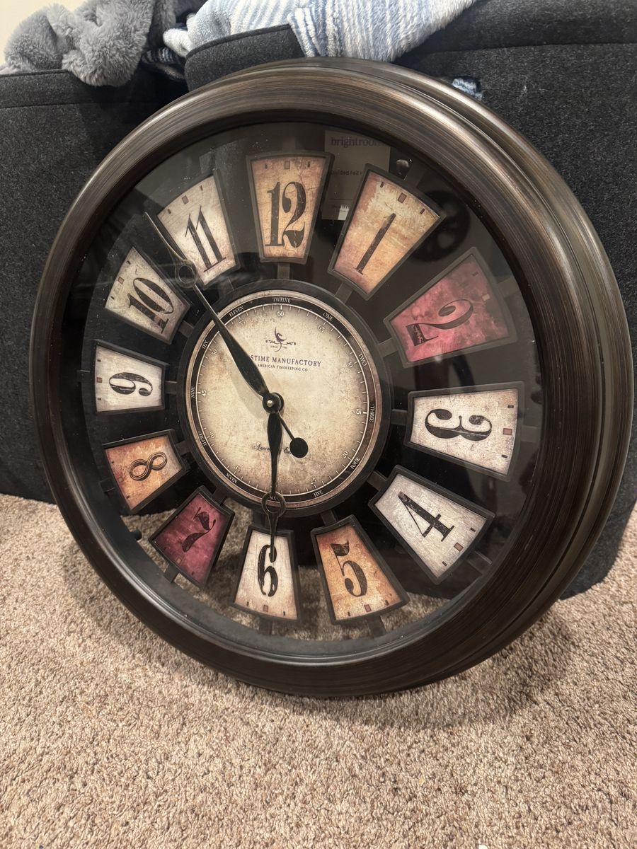 Colorful Wall Clock