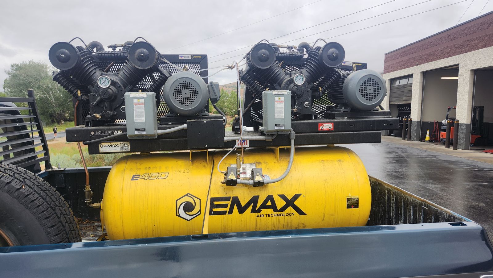 Emax e450 3phase dual pump 80gallon tank